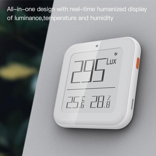 Tuya ZigBee Smart Brightness Thermometer Sensor Light Temperature Humidity Detector Hygrometer Smart App Alexa Control