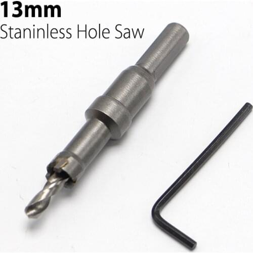 High Quality 13mm 0.51" Hard Alloy Metal Hole Saw Core Drill Bit Drill Bit for Metal Working Universal Type