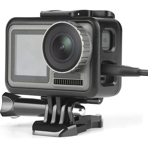 Protective Frame Case for DJI Osmo Action Shell Cage Housing with Accessories