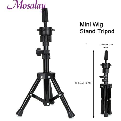 100% brand new mini wig stand tripod made of high quality iron metal to improve the durability of the product, which can provid