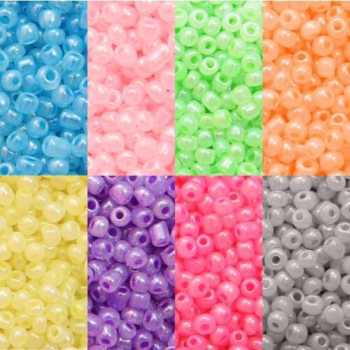 150-1000Pcs 2 3 4mm Japan Miyuki Round Solid Color Czech Glass Seed Spacer DIY Beads For Kids Clothing Making Sewing Accessories