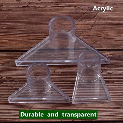 2-20Pcs 20-25mm Acrylic Pipe Connector Transparent Plexiglass Fish tank Oxygen Increasing Tube Aquarium Duck Beak Supplies