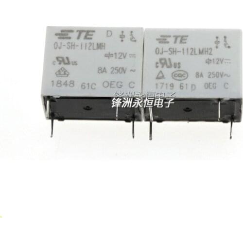 5PCS/Lot Relay OJ-SH-105 112 124LMH 4PIN 8A 250VAC High LoaHd Ighly Sensitive