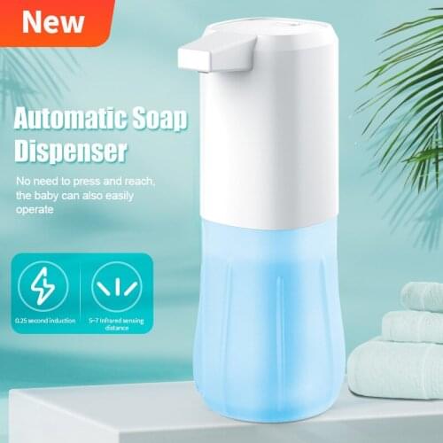 600ml Automatic Soap Dispenser Touchless Auto Induction Smart Electric Foam/Drip/Spray Type Soap Dispenser For Bathroom Kitchen