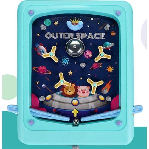 Children Pinball Games Desktop Pinball Game Machine Fun Parent-Kid Interactive Educational Toys Kids Table Shooting Board Games