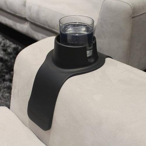 Couch Coaster Silicone Sofa Drinks Cup Holder Armrest Stand