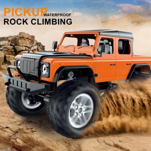 JTY Toys RC Car 1:14 Remote Control Pickup Truck Bigfoot Off-Road Climbing Car Waterproof RC Vehicle Electronic Toy For Children