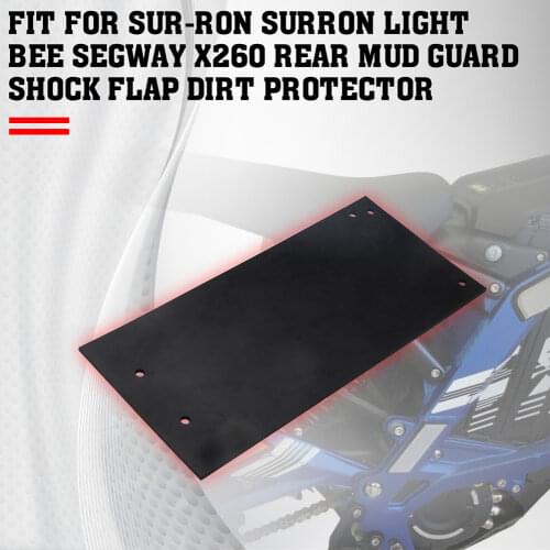 Motorcycle Rear Shock Absorption Mud Guard Rear Shock-absorbing Dust Cover For Sur-Ron Surron Light Bee Segway X260