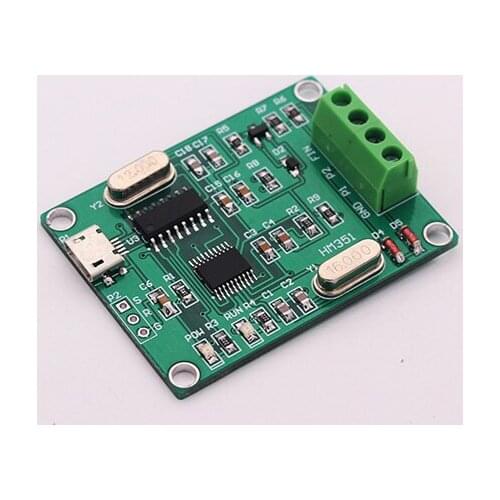 New 1PC USB pulse signal generator 0~100K duty cycle servo signal with frequency meter function