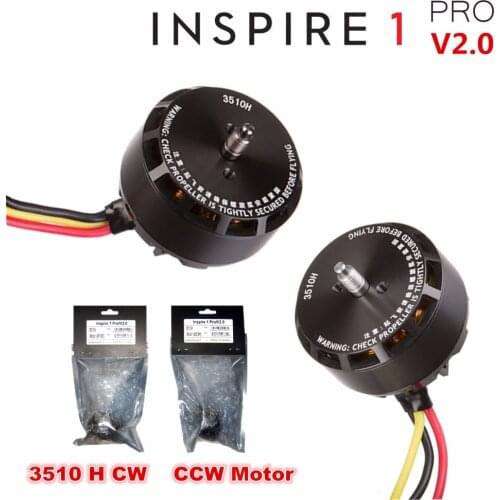 GENUINE DJI Inspire 1 PRO V2.0 Part - Brushless CW CCW 3510H Motor CW : M2 M4 / CCW : M1 M3 for Inspire 1 Pro 2.0 Repair Parts