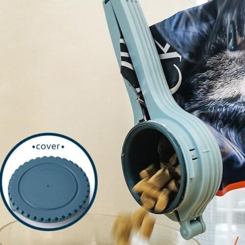 Pet Dog Cat Food Snack Bag Clip Portable Sealing Clips Sealer Clamp Plastic Pet Supplies Pet Accessories Tool
