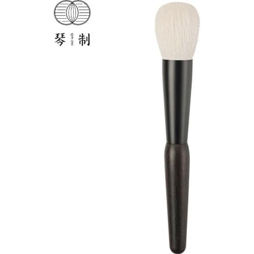 QINZHI Professional Handmade Make Up Brush Z209 Round Blush Blusher Brush Soft Saibikoho Goat Hair Makeup Brushes