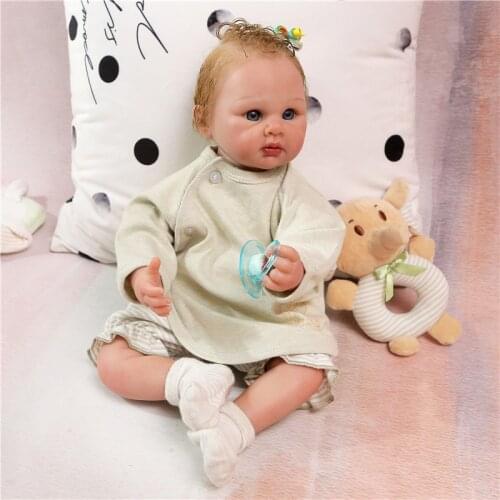 Clearance Sale lifelike high quality bebe doll reborn baby handmade newborn babies detailed paint by Genesis heat set paint