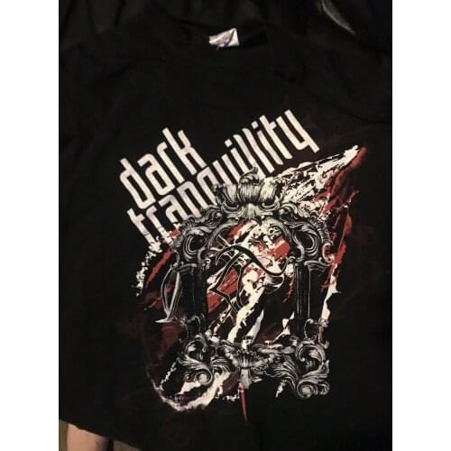 Metal Band Shirt Dark tranquility We Are The Void Medium New Fashion For Men Short Sleeve top tee