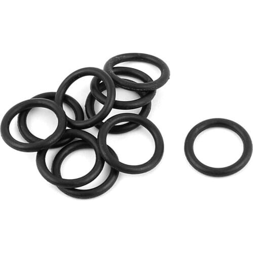Pipe Tube Hose Connector O Ring Gasket Washer 18x13x2.5mm 10Pcs