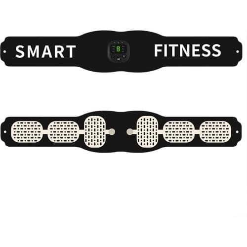 6 Modes Abdominal Waist Trimmer Ab Muscle Stimulator Belt Flat and Stomach Workout Toning Massager Fitness shaping
