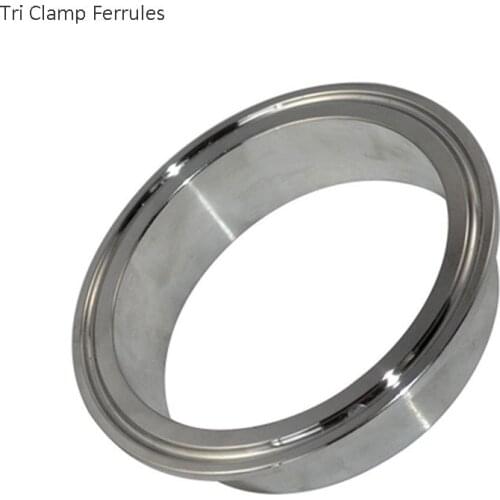 1/2" - 2" Tri Clamp Weld Ferrule Stainless Steel SS304 For Homebrew Fitting