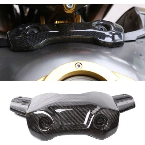 For Yamaha MT-09 FZ-09 MT09 FZ09 2013-2019 Motorcycle Accessories Modify Frames Fittings Carbon Fiber Front Tank Cover Protector