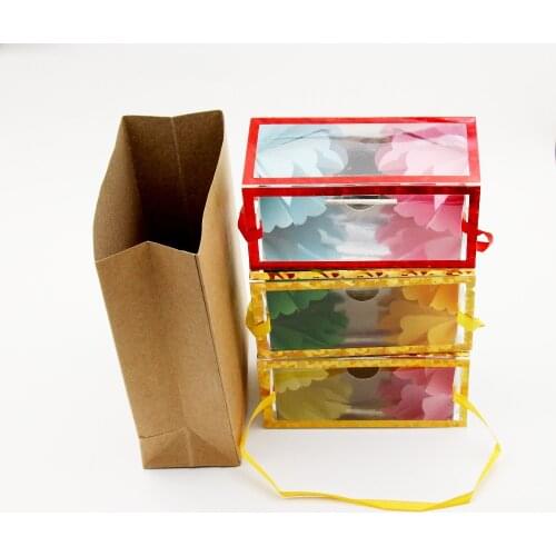 Large Appearing Flower Boxes Dream Bag Magic Tricks Size(28*11*11cm) Flower From Empty Box Stage Magic Props Magician Illusion