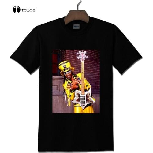 Bootsy Collins - Parliament Funkadelic Black T-Shirt S - 5Xl Tee Shirt