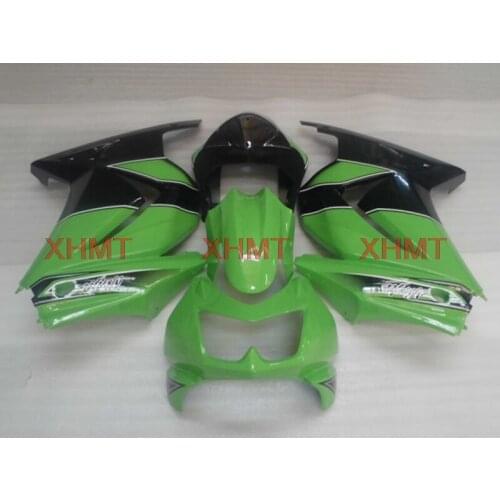 For EX250 2008 - 2014 Full Body Kits EX 250 2012 Abs Fairing for Kawasaki Zx250r 08 09 Green Black Abs Fairing