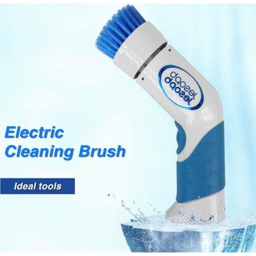 Electric Cleaning Brush Cordless Multifunction Scrubber Handheld Dish Pot Pan Washing Brush Kitchen Cleaning Tools