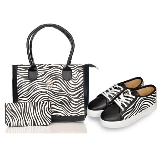 Art Shoes Womens Sneaker & Bag AND Wallet 3 PICES