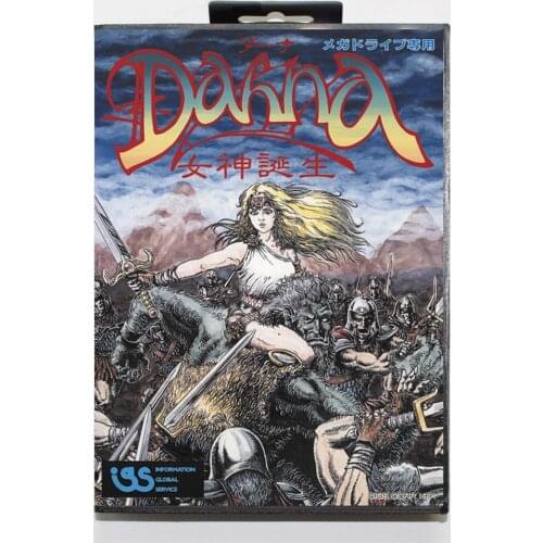 Dahna 16bit MD Game Card For Sega Mega Drive/ Genesis with Retail Box