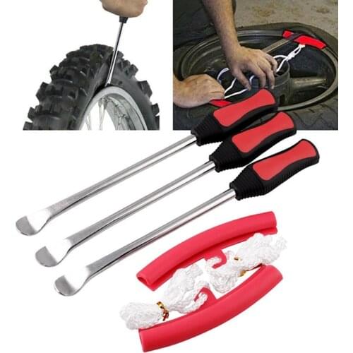 Tire Changing Lever Tools Motorcycle Bicycle Tire Changing Levers Wheel Rim Protector Car Spoon Tire Kit