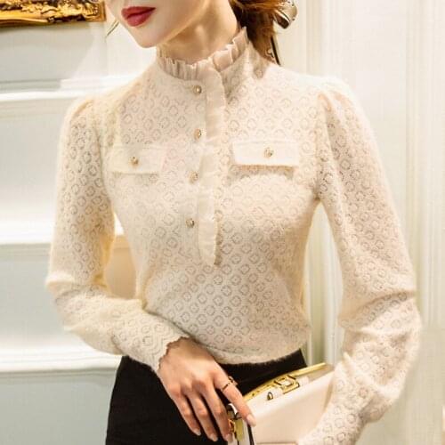 Hikigawa Lace Shirts Japanese Harajuku Black T Shirt Women Clothes Long Sleeve Summer Cute T-shirt Korean Fashion Womens Tshirt