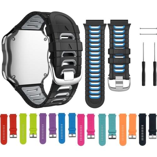 Silicone Wristband Watch Straps for Garmin Forerunner 920XT GPS Watchband Running Swim Cycle Training Sports Watch band Correa