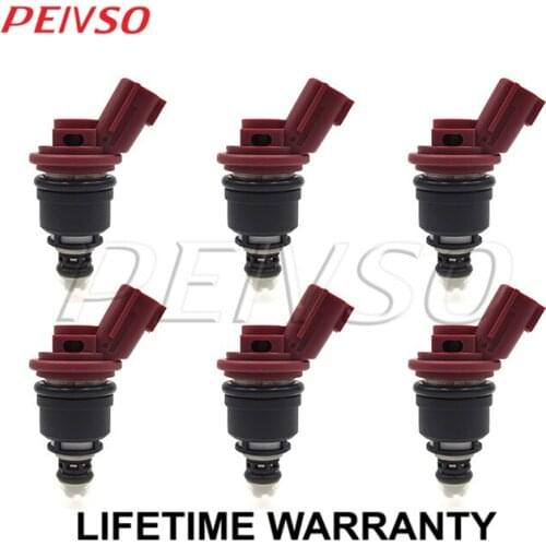 6x 16600-RR544 740CC fuel injector for Nissan Skyline R33 Terrano VG30E Stagera