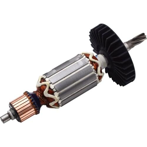 220V/240V Armature Rotor anchor 6 teeth replacement For Makita 2460 2470 HR2460 HR2470 HR2460F HR2470F Rotary hammer spare part