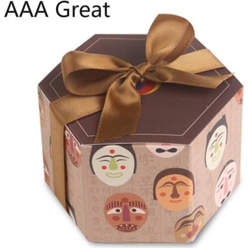 50Pcs/Lot Candy Box for Favor Gifts Decoration Event Party Supplies Wedding Favours Boxes Christmas Chocolate Packaging Present