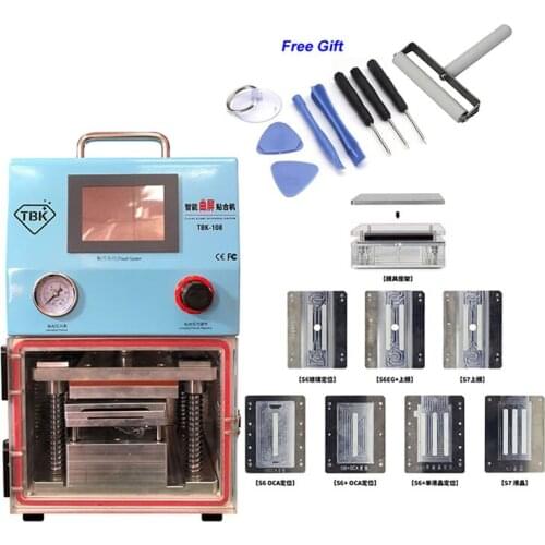 7 Inches Desktop Multi-functions Screens Mobiles Layer OCA Laminating Machine (OCA Glue,TP,LCD) with Moulds S6/S6+/S7/S8/S8