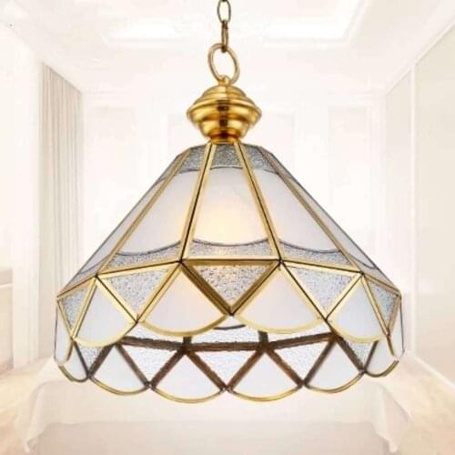 American copper lamp full copper lamp porch corridor lamp droplight 1522 study restaurant