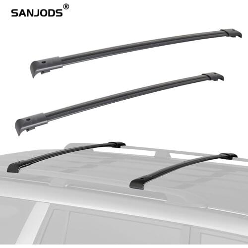 SANJODS Car Roof Rack Replacement For Honda Pilot 2003 2004 2005 2006 2007 2008 Bolt-On Top Rail Rack Cross Bar Luggage Carrier