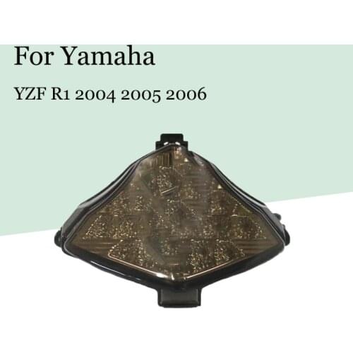 For Yamaha YZF R1 2004 2005 2006 Motorcycle LED Rear Tail Brake Light Turn Signal Integrated Lamp YZF-R1Accessories