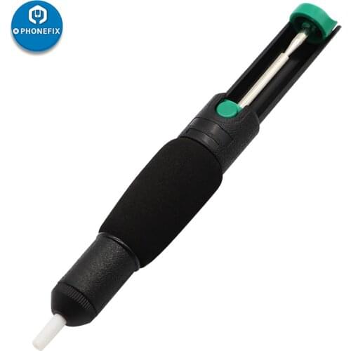 Electric Vacuum Solder Sucker Iron Tool Desoldering Pump Suction Tin Gun Soldering Sucker Pen Removal Desolder Hand Welding Tool