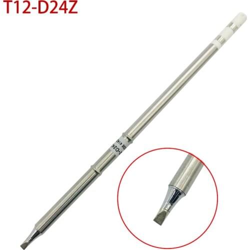 T12-D24Z Electronic Tools Soldeing Iron Tips 220v 70W For T12 FX951 Soldering Iron Handle Soldering Station Welding Tools