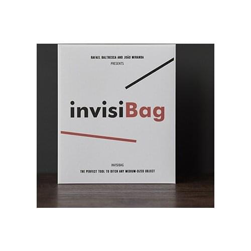 Invisibag by Joao Miranda (Red or Black) Object Transfer Bag Magic Object Vanish Appear Close up Magia Stage Gimmick Easy