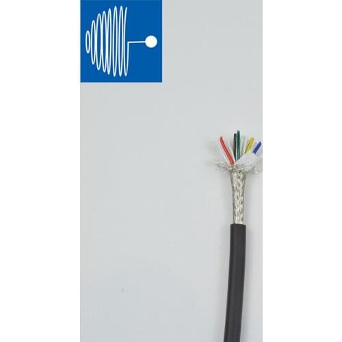 Triumph cable TRVVP 0.3MM high flexible pvc jacket towline multi core cable 2 core 3 core 4 core 5 core 6 core Drag chain wire