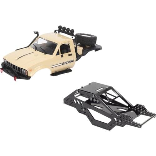 190Mm Wheelbase Body Car Shell For WPL C14 C24-1 1/16 RC Car With Chassis Frame Body Shell For Axial SCX24 1/24 RC Car