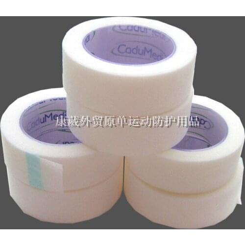 40pcs Medical tape non-woven tape nursing breathable paper tape 1.25cm 5 hospital dressing wound care surgical dressings gauze