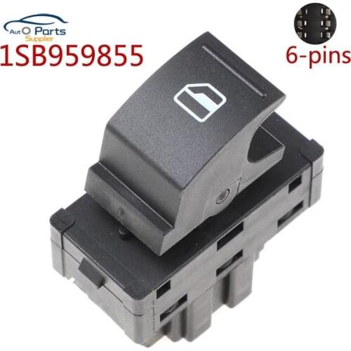 New 1SB959855 Power Window Switch Button For VW Volkswagen E-up Skoda Citigo Seat Mii 2012-2016