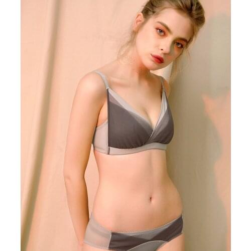 2019 new lingerie sets Push Up Bra Brief Sets Womens Fashion New Sexy Lace T-Pants Seamless Bra Suit Ladys Underwear Suit #qaw