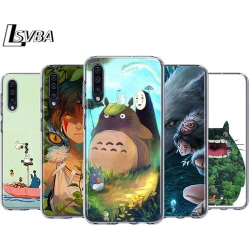 Cute Studio Ghibli For Samsung Galaxy A90 A80 A70 A60 A50 A40 A30 A32 A52 A72 A02S A2 A20S A20E A10S A10E A10 Phone Case