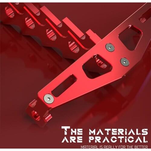 Universal Motorcycle Rear License Plate Mount Holder Frame CNC Aluminum Alloy Colorful Motorbike Scooter Number Plate Holder