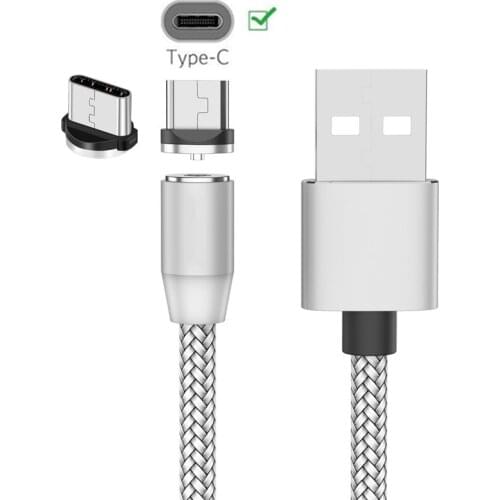 USB-C Magnetic Wire USB Type C Cable Charger For Samsung A50 A30 Oppo Reno Z Find X Huawei P30 P20 lite Mate 20 Pro Honor 20 9