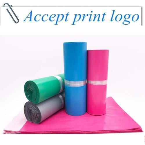 100 pcs hite High Quality Courier Bags Storage Bags Plastic Poly Envelope Mailer Postal Shipping Mailing Bags Organizer